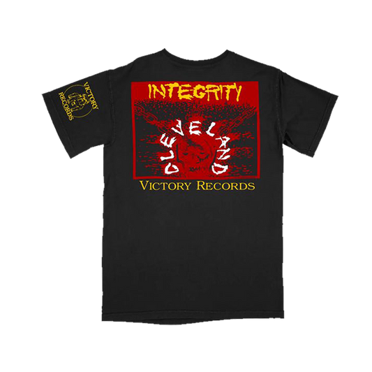 INTEGRITY cleverland hardcore / polera negra ( t shirt )