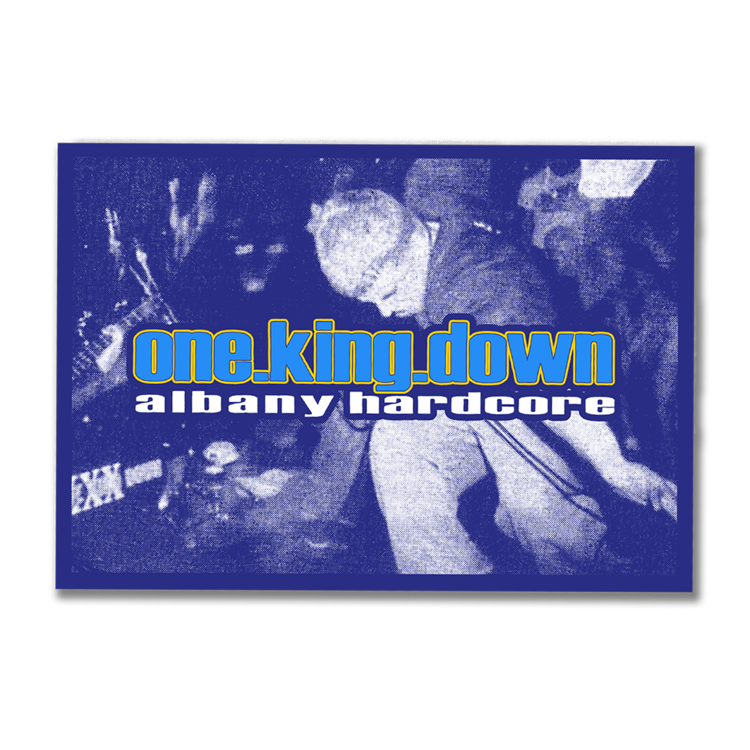 ONE KING DOWN albany hc Screenprint poster