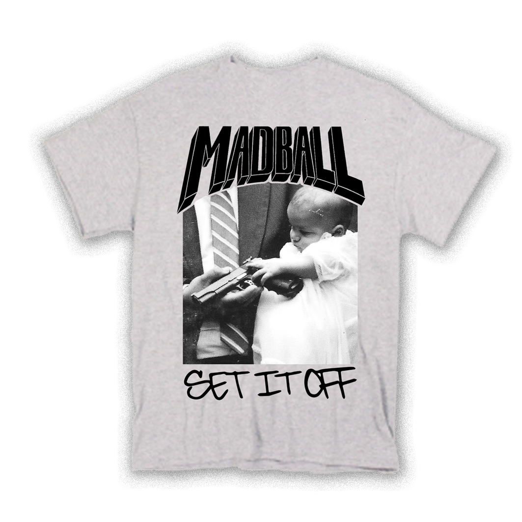 MADBALL set it off diseño clasico gris/negro