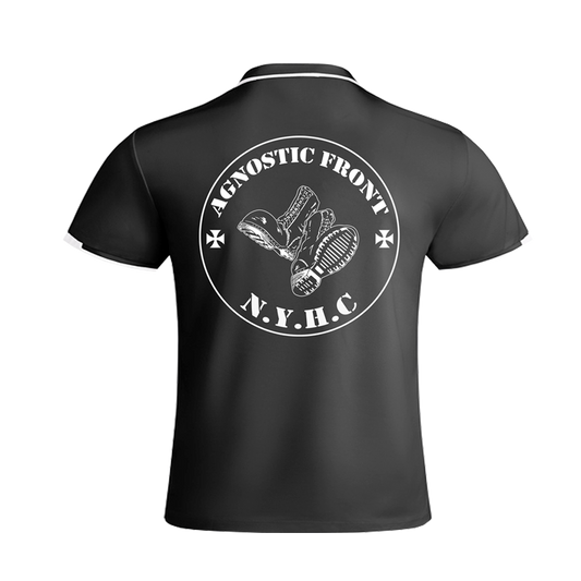 AGNOSTIC FRONT NYHC polera polo pique sport