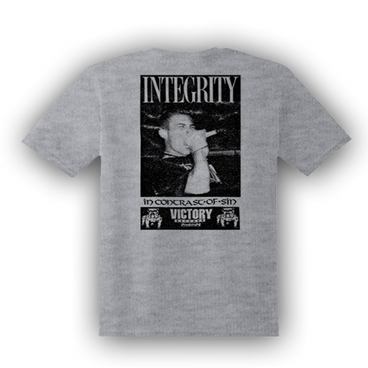 INTEGRITY victory / polera gris