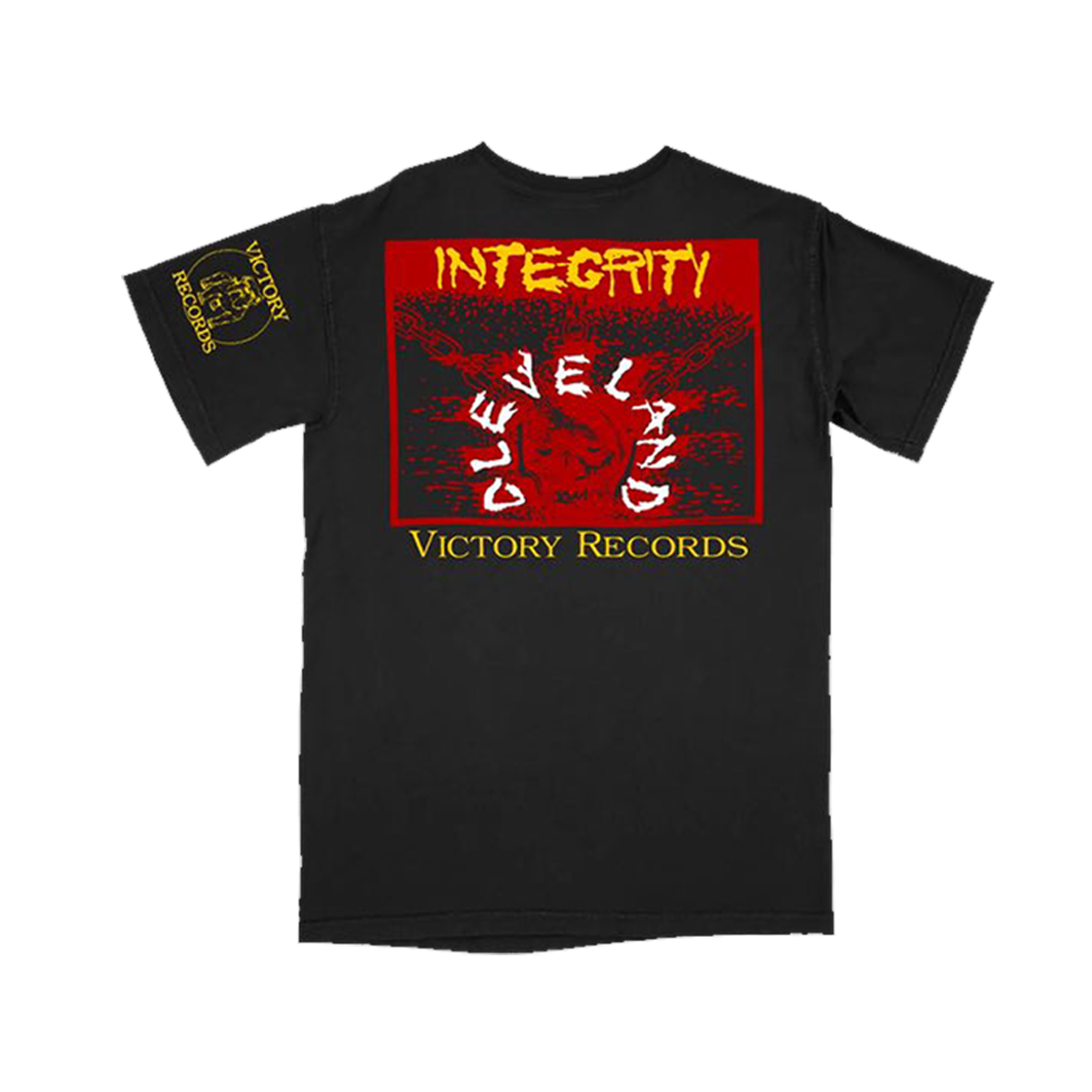 INTEGRITY cleverland hardcore / polera negra ( t shirt )