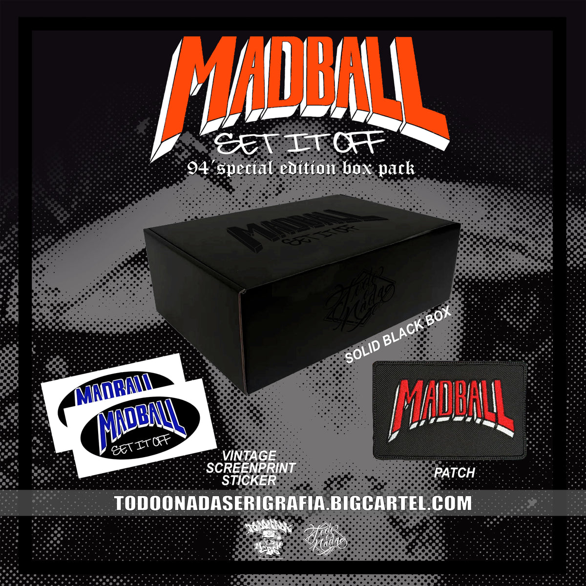 MADBALL set it off 94 special edition / box pack POLERON