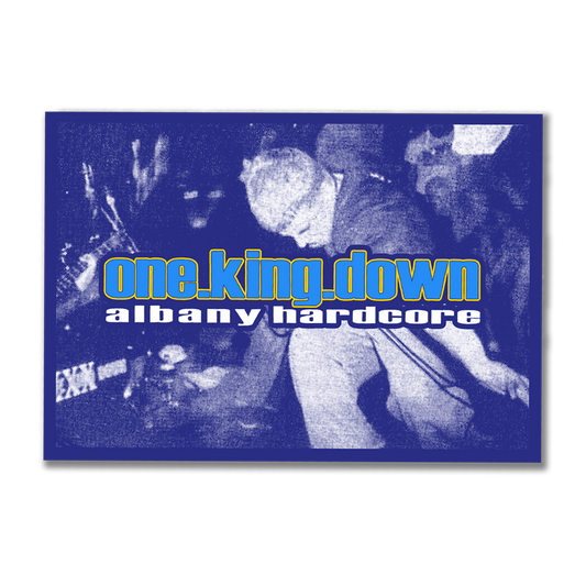 ONE KING DOWN albany hc Screenprint poster