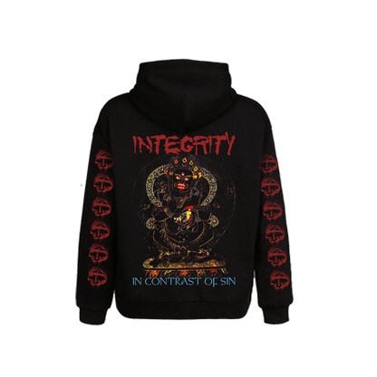 INTEGRITY in contrast of sin / mahakala design POLERON ( HOODIE )