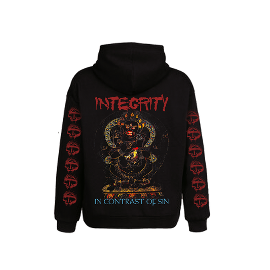 INTEGRITY in contrast of sin / mahakala design POLERON ( HOODIE )