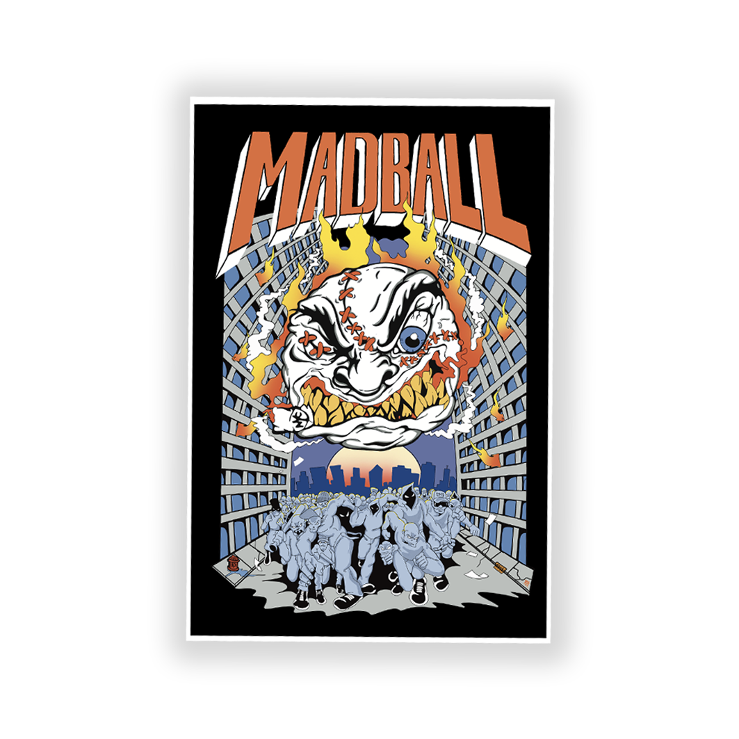 MADBALL hc4hc mayor mayo colab/ 10 tintas  SCREENPRINT ART