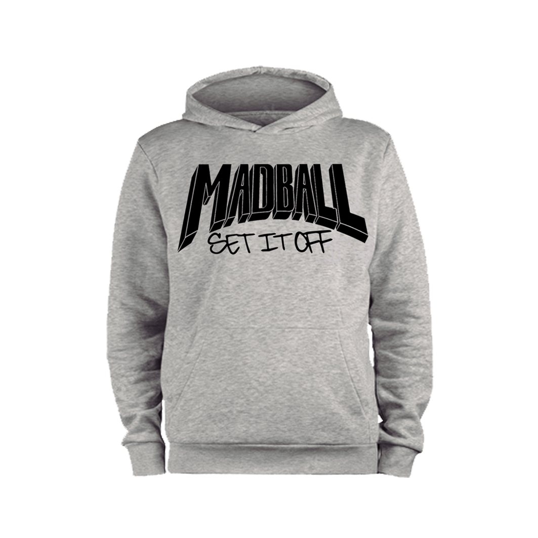 MADBALL set it off EDICION ESPECIAL poleron gris