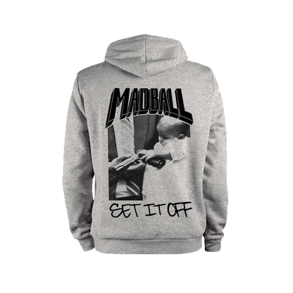 MADBALL set it off EDICION ESPECIAL poleron gris