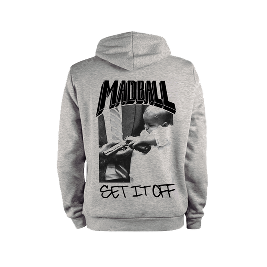 MADBALL set it off EDICION ESPECIAL poleron gris