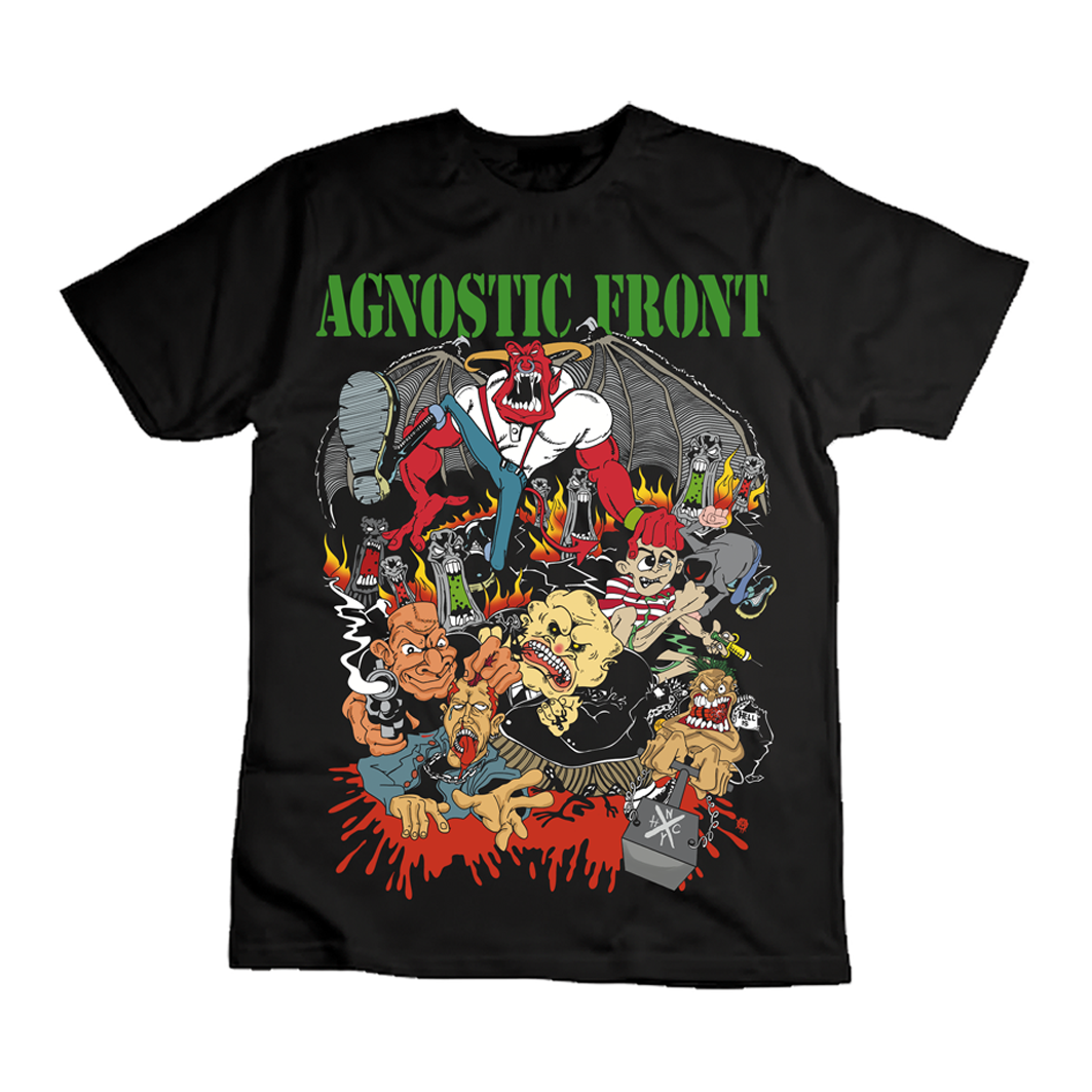 AGNOSTIC FRONT mayor mayo the eliminator colab / 10 tintas serigrafia