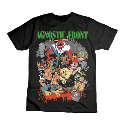 AGNOSTIC FRONT mayor mayo the eliminator colab / 10 tintas serigrafia