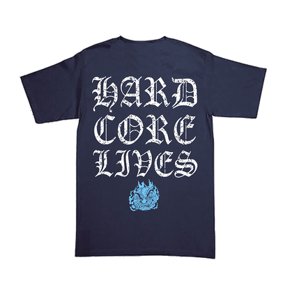 MADBALL hardcore lives / polera azul t shirt