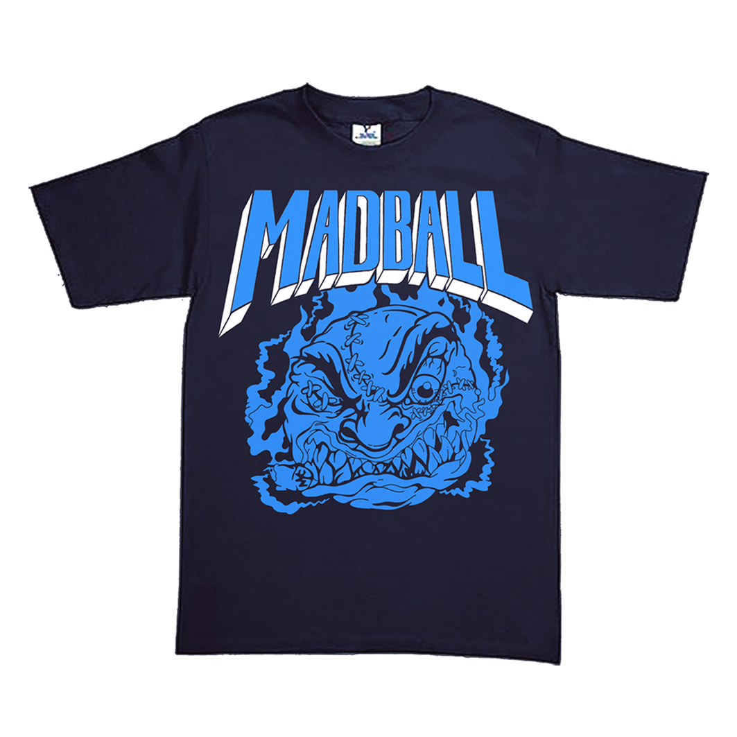 MADBALL hardcore lives / polera azul t shirt