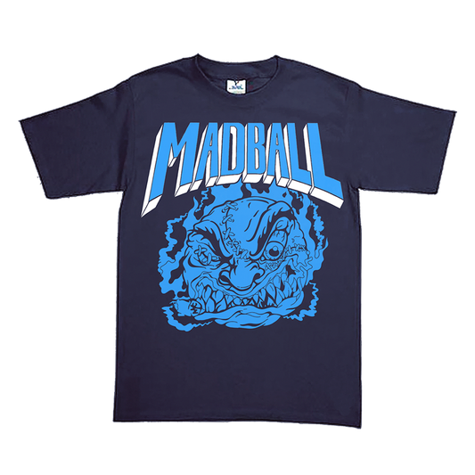 MADBALL hardcore lives / polera azul t shirt