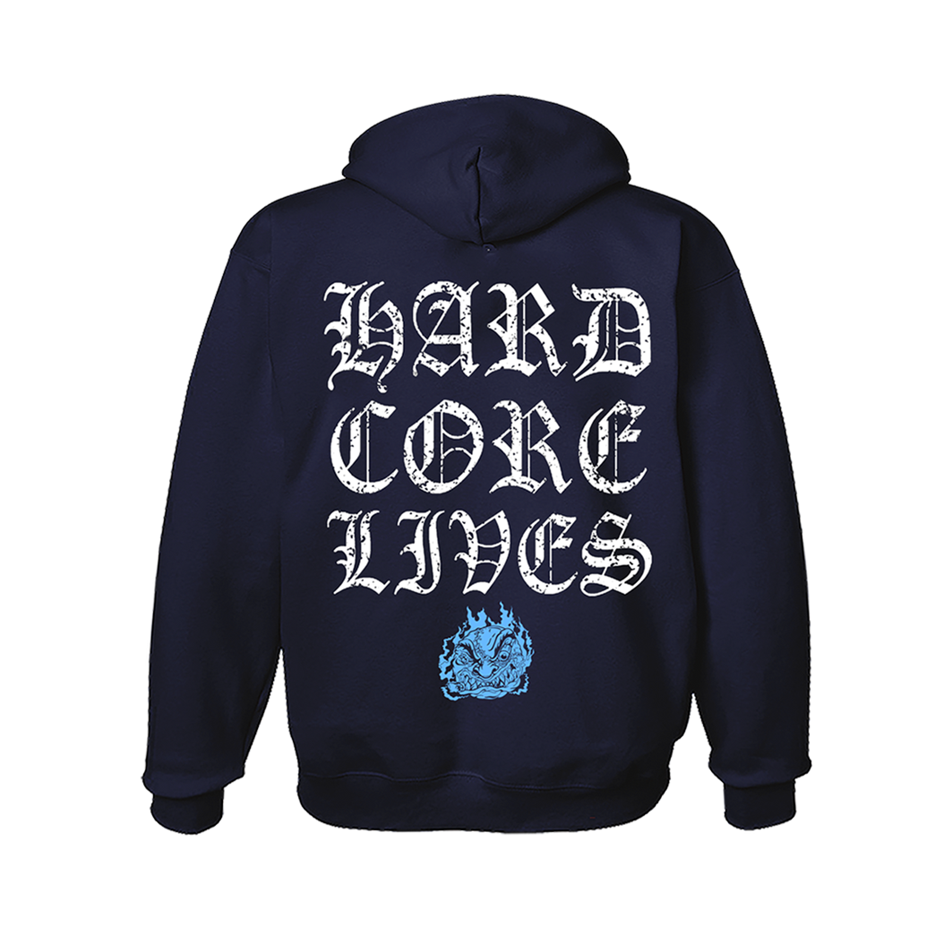 MADBALL hardcore lives / poleron azul