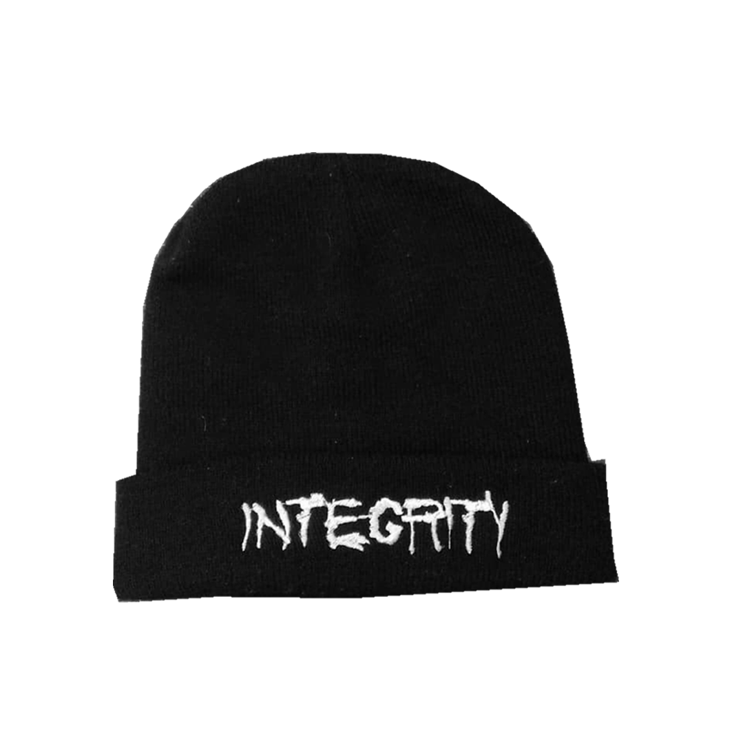 INTEGRITY Beanie black logo