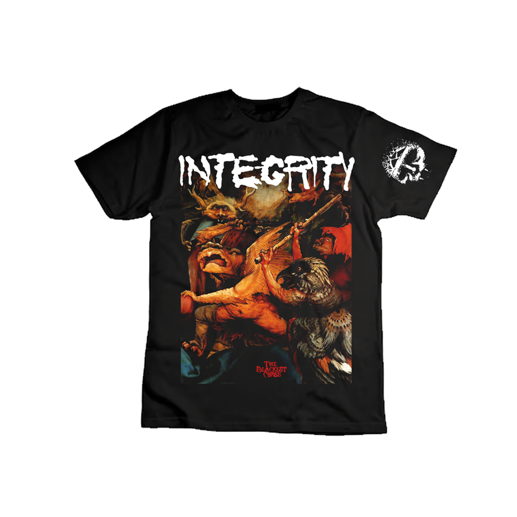 INTEGRITY the blackest curse / polera ( t shirt )