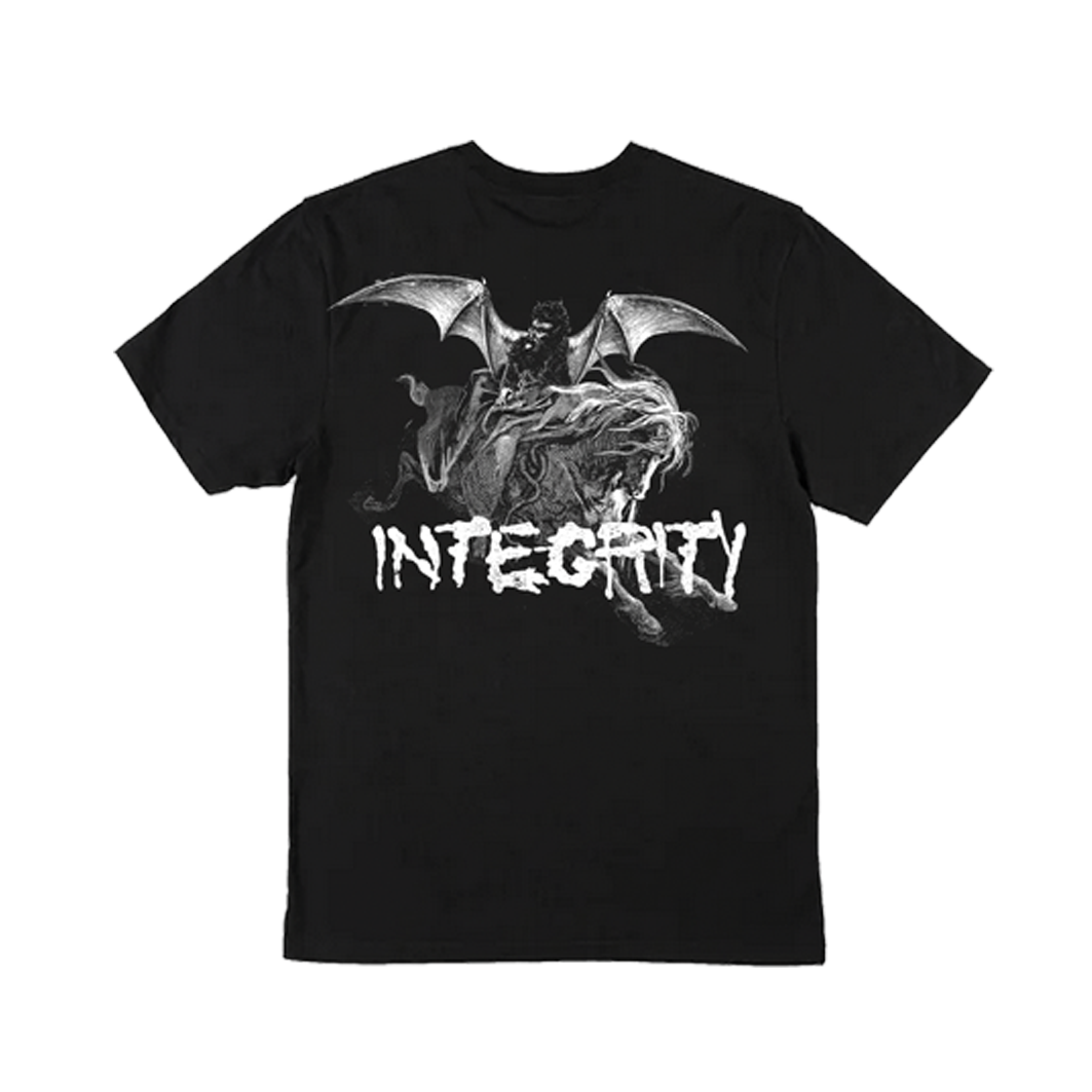 INTEGRITY devil / Dwid hellion design / polera T shirt