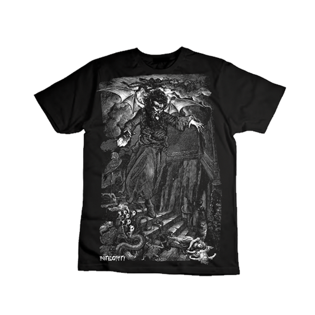 INTEGRITY devil / Dwid hellion design / polera T shirt
