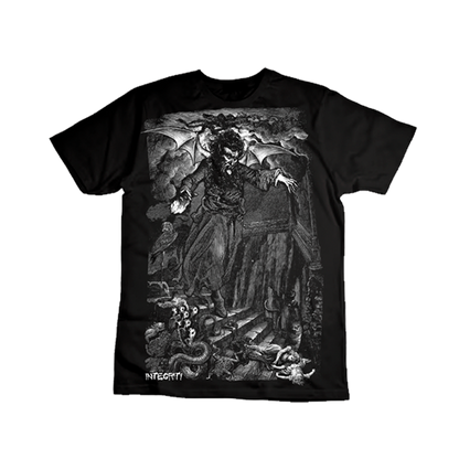 INTEGRITY devil / Dwid hellion design / polera T shirt