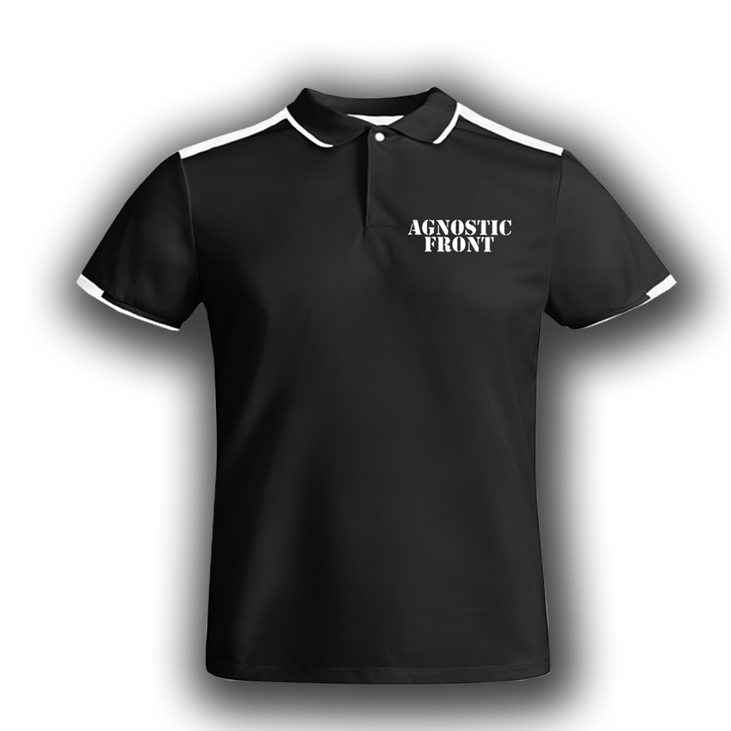 AGNOSTIC FRONT NYHC polera polo pique sport